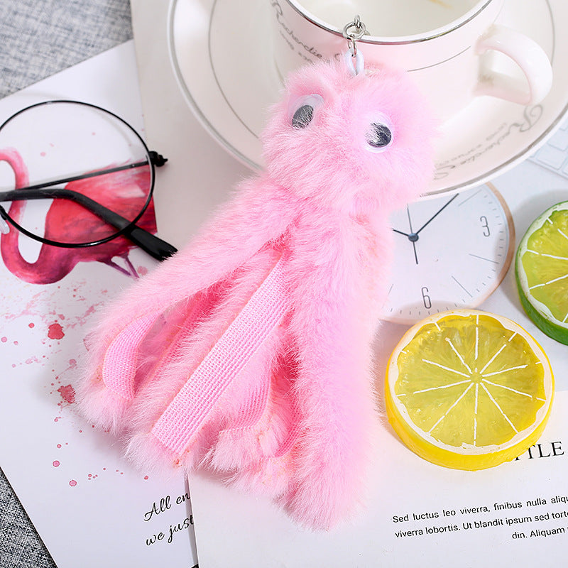 Wholesale 12PCS Plush Octopus Keychain